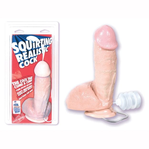 Image de SQUIRTING REALISTIC COCK 8" FLESH