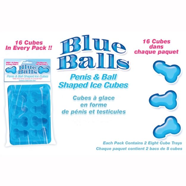 Image de BLUE BALLS PENIS ICE CUBE TRAYS