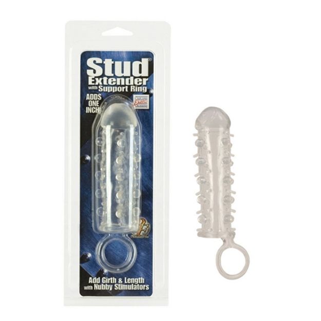 Image de STUD EXTENDER W/SUPPORT RING CLAIR