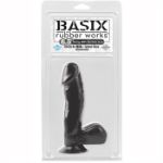 Image de BASIX RUBBER WORKS - 6.5" DONG WITH SUCTION CUP