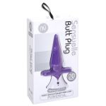 Image de SENSUELLE BUTT PLUG MAUVE RECHARGEBLE