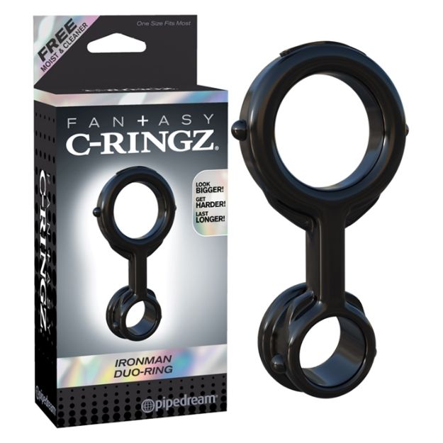 Image de C-RINGZ IRONMAN DUO RING NOIR