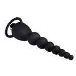 Image de VIBRATING SILICONE ANAL BEADS NOIR