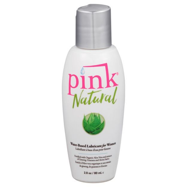 Image de PINK NATURAL WATER BASED LUBRIFIANT 2.8OZ