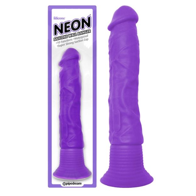 Image de Neon Silicone Wall Banger - Purple