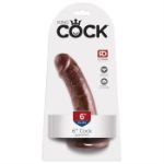 Image de King Cock 6" Cock - Brown