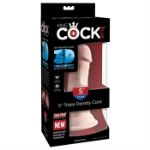 Image de King Cock Plus 5" Triple Density Cock - Flesh