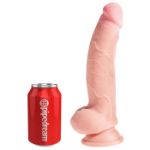 Image de King Cock Plus 8" Triple Density Fat Cock with Bal