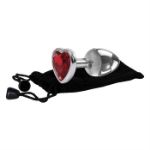 Image de SMALL RED HEART GEM ANAL PLUG