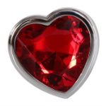 Image de LARGE RED HEART GEM ANAL PLUG