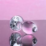 Image de SMALL PINK GEM GLASS PLUG