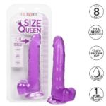 Image de Size Queen 8" / 20.25 cm - Purple
