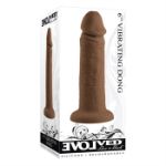 Image de 6" Vibrating Dong Dark