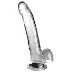 Image de King Cock Clear 9" With Balls - Clear