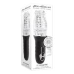 Image de Cyclone - Rechargeable Stroker - Black/Clear