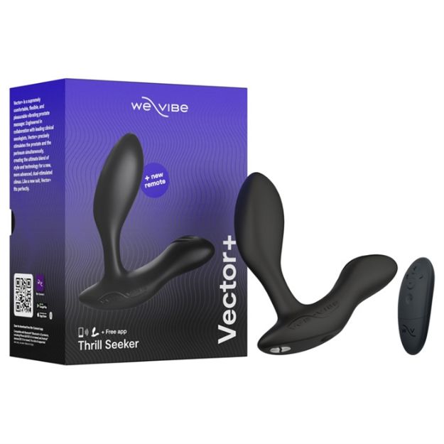 Image de We-Vibe Vector+ Noir Charbon